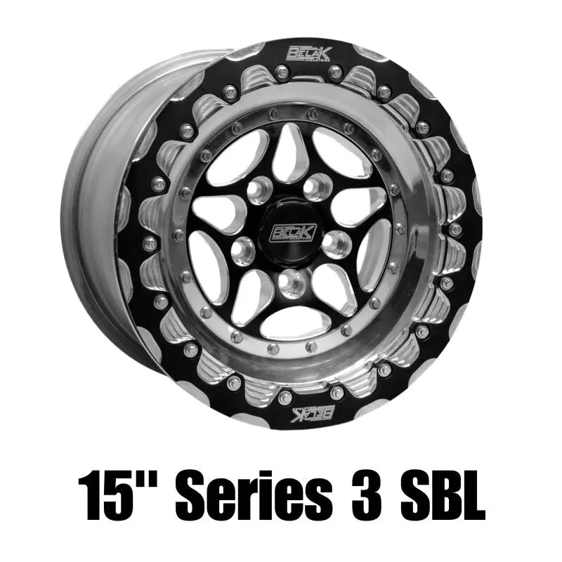 Belak Series 3 Alloy Wheel – 15X11", 7" Backspace, 5X120 Bolt Pattern, High-Pad Finish (Non-Beadlock) 1