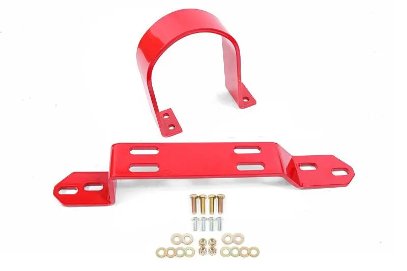 Bmr Driveshaft Safety Loop – Front-Mount Red Loop For 1983–1987 Gm G-Body Vehicles 1
