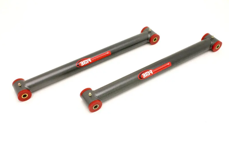 Bmr Non-Adjustable Chrome Moly Lower Control Arms For 1982–2002 F-Body Vehicles (Polyurethane Bushings, Black Hammertone Finish) 1