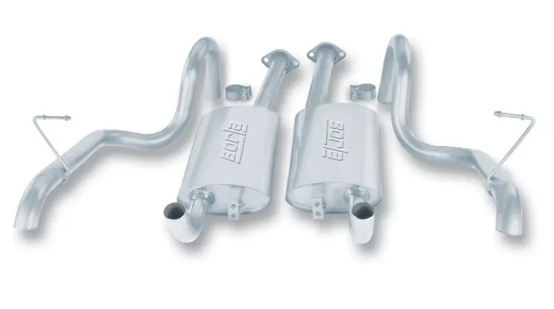 Borla Stainless Steel Cat-Back Exhaust System For 1987–1993 Ford Mustang Gt 5.0L V8 1