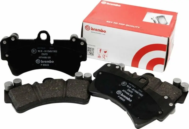 Brembo Ceramic Brake Pads For 1995–1999 Chevrolet C1500 Suburban – Front Axle, Nao Oe Equivalent 1