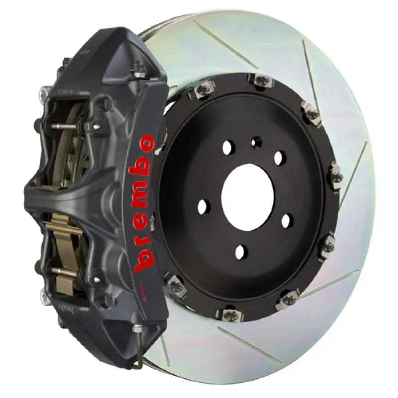 Brembo Gts Big Brake Kit For 2008–2009 Pontiac G8 – Front, 6-Piston Calipers With 365X34Mm Slotted Two-Piece Rotors 1