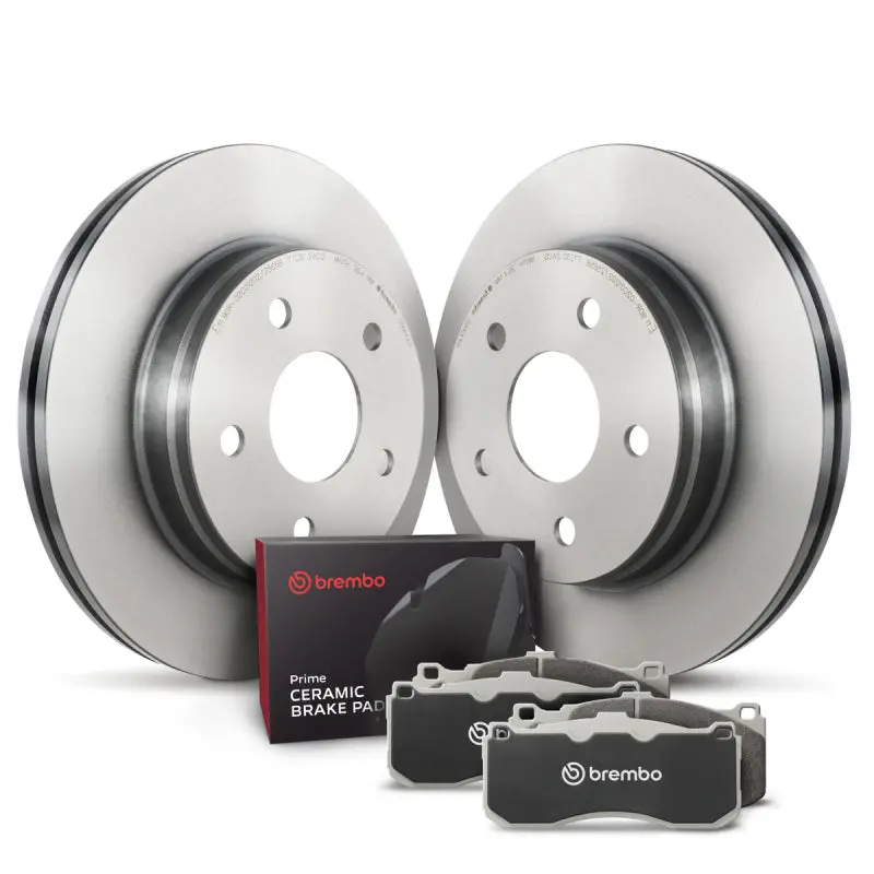Brembo Oe Front Brake Kit – Fits 2005–2007 Ford Five Hundred/Freestyle And 2008–2009 Taurus/Taurus X/Sable 1