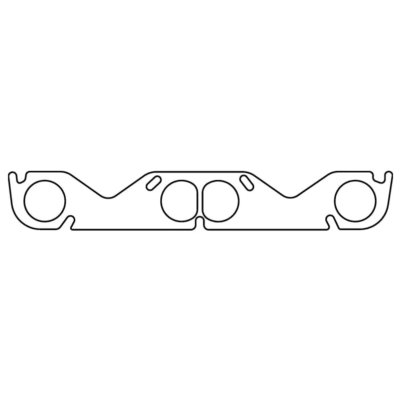 Cometic Hts Exhaust Manifold Gasket Set For Chevy Small-Block V8 (.060 In Thick, 2.00 In Round Port) 1