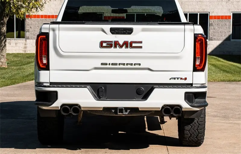 Corsa Proseries Cat-Back Exhaust For 2019–2023 Chevy Silverado 1500 – Dual Rear Exit, Twin 4-Inch Black Powder-Coated Tips 2