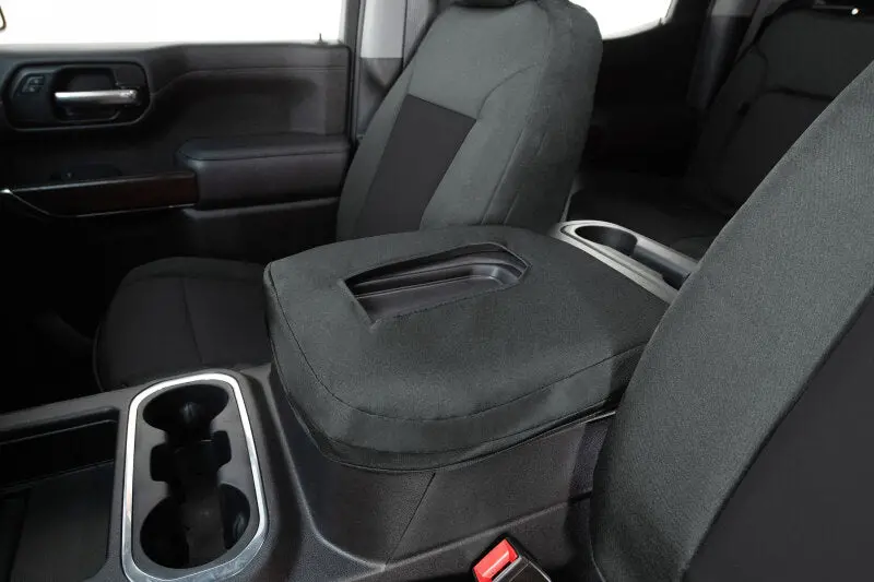Covercraft Endura Precisionfit Front-Row Seat Covers For 2019–2024 Dodge Ram 2500 – Black/Charcoal 2