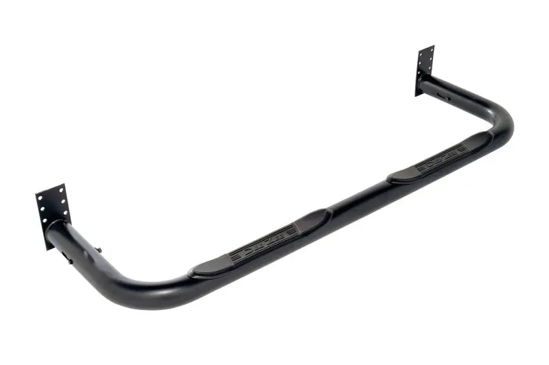 Deezee Universal 3-Inch Round Tubing Kit – Black Powder-Coated Steel, Regular Cab Compatible 1
