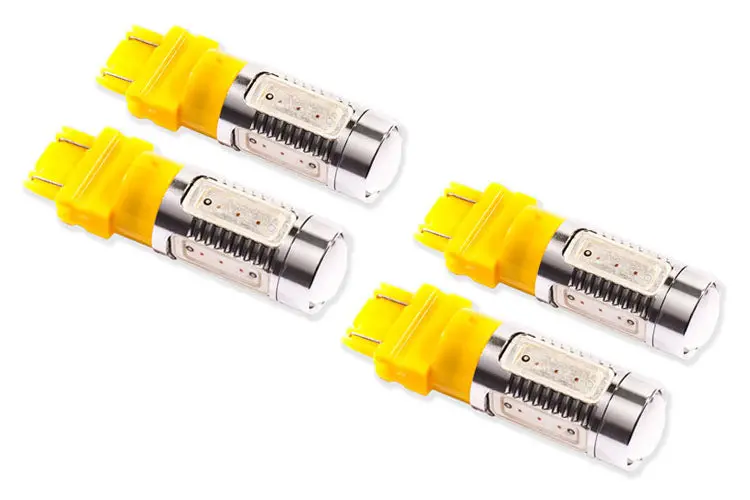Diode Dynamics Dd0050Q Hp11 Led Bulbs – Amber 3157 Base, Pack Of Four 1