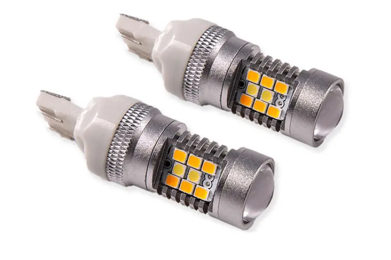 Diode Dynamics Hp24 Led 7443 Bulbs – Cool White Switchback Pair With High-Performance Output 1