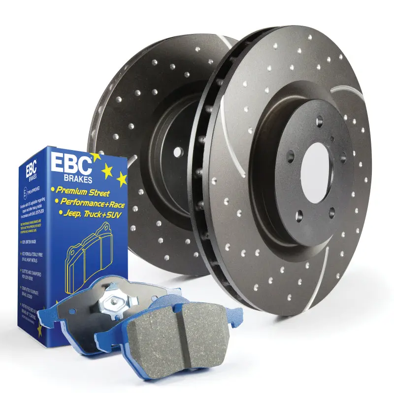 Ebc Bluestuff Street Brake Kit – S6 Series: Balanced Performance Pads + Gd Rotors For Daily Driving 1