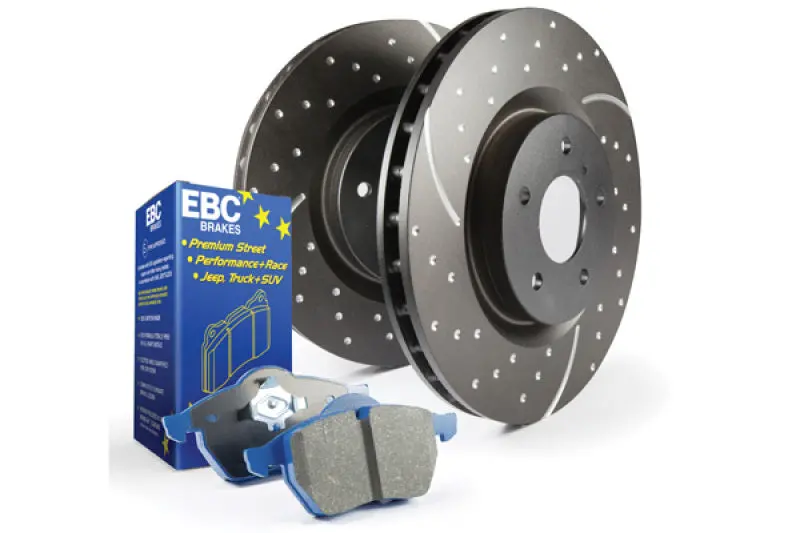 Ebc Bluestuff Street Brake Kit – S6 Series: Balanced Performance Pads + Gd Rotors For Daily Driving 2