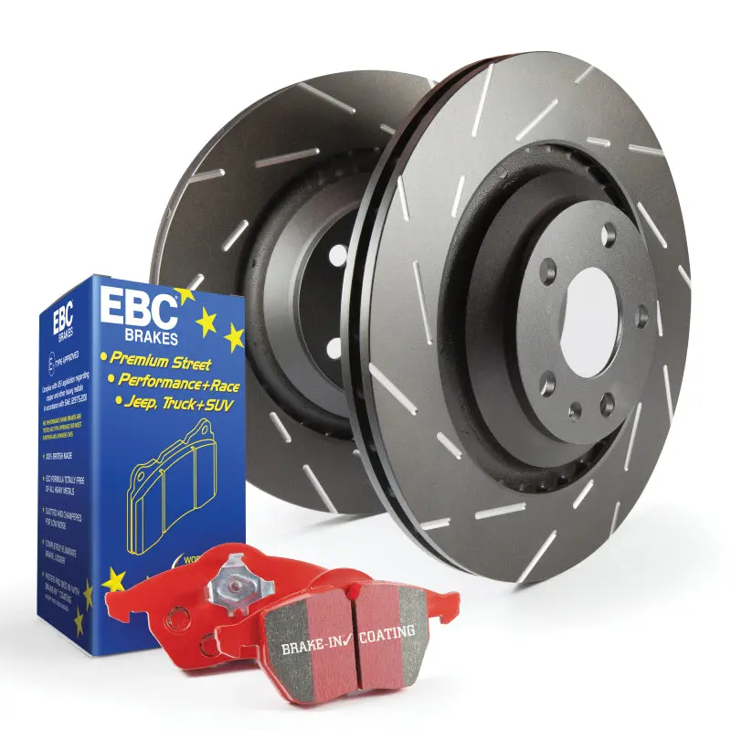 Ebc Redstuff Performance Brake Pad & Usr Rotor Kit (S4 Series) 2