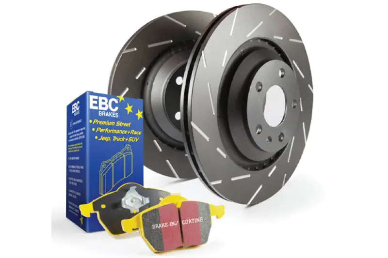 Ebc S9 Racing Brake Kit – Yellowstuff Performance Pads Paired With Usr Drilled & Slotted Rotors 1