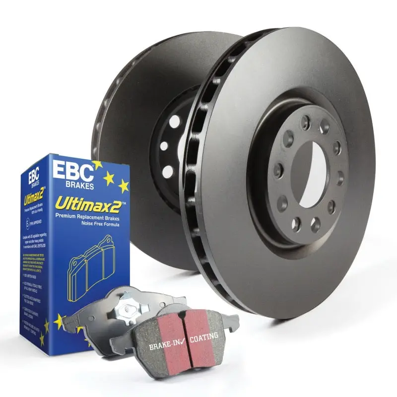 Ebc Ultimax S20 Brake Pad And Rk Rotor Kit — Complete Front And Rear Set 1