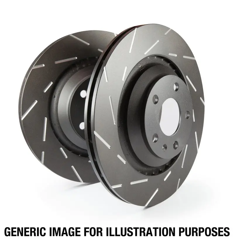 Ebc Usr Slotted Front Brake Rotors – 2011+ Nissan Juke 1.6L Turbo Models 2