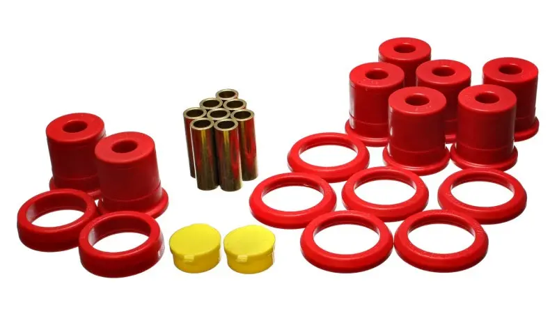 Energy Suspension Rear Control Arm Bushing Kit – Red Polyurethane Upgrade For 1992–1997 Crown Victoria & Grand Marquis 1