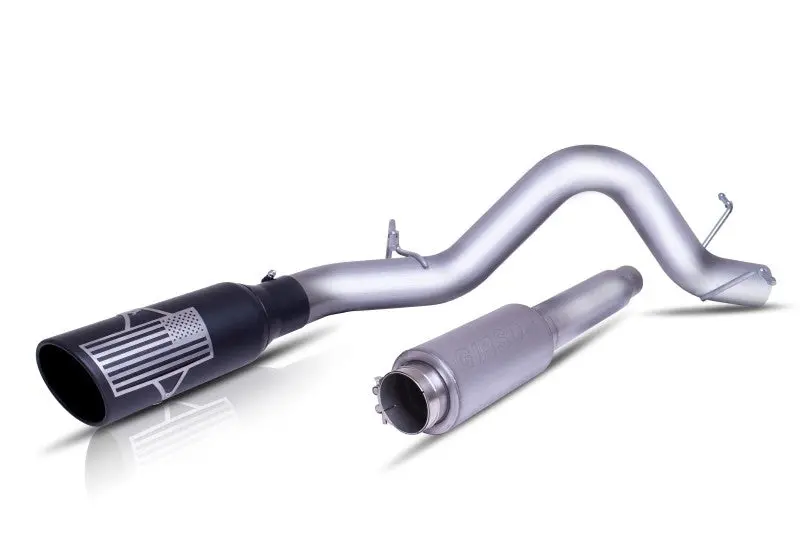 Gibson Patriot Series Cat-Back Exhaust System – Stainless Steel, 4-Inch, For 2015–2018 Chevrolet Silverado 1500 Ls 5.3L 1