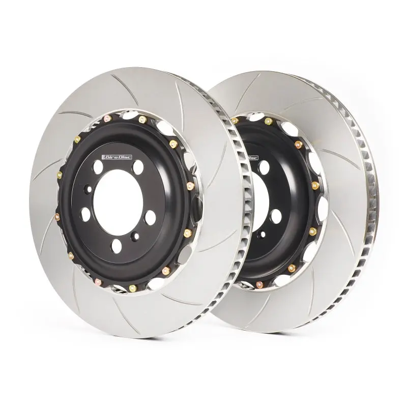 Girodisc Slotted Rear Brake Rotors For 2014–2019 Chevrolet Corvette C7 Z06 & Grand Sport (Excluding Ccm) 1