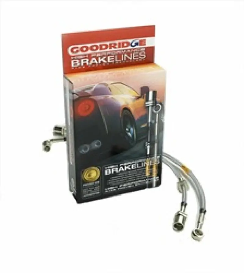 Goodridge Stainless Steel Brake Line Kit For 1978–1981 Porsche 928 Ss 2