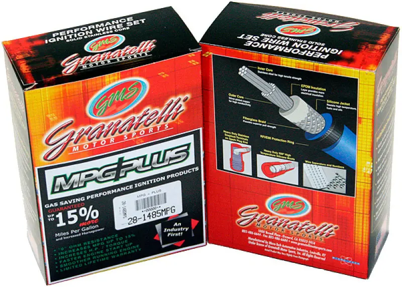 Granatelli Performance Ignition Wires For 1980–1990 Chevrolet Medium-Duty Trucks, 5.7L V8 1