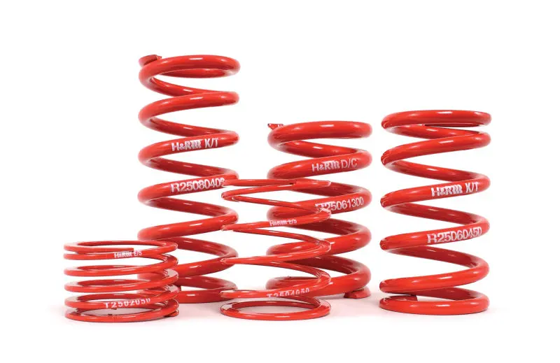 H&R Single Race Spring – 2.5" Inner Diameter, 16" Free Length, 250 Lb/In Rate 1