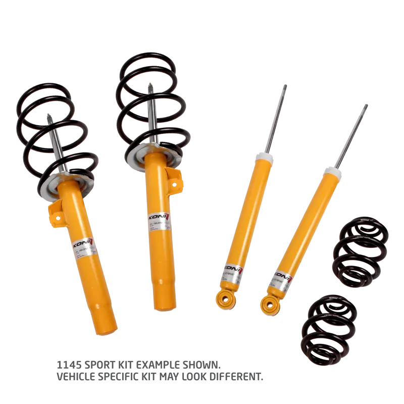 Koni Sport Shock Absorber Kit For 1999–2005 Vw Jetta Iv (4-Cylinder Gas & Tdi, Excluding Wagon) 1
