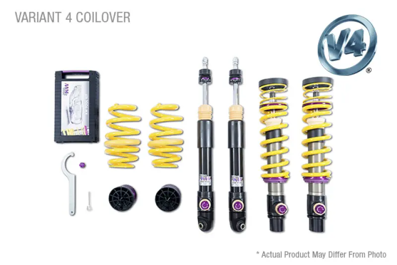 Kw V4 Coilover Suspension System For 2015 Bmw M3 (F80) & M4 (F82) With Electronic Dampening 1