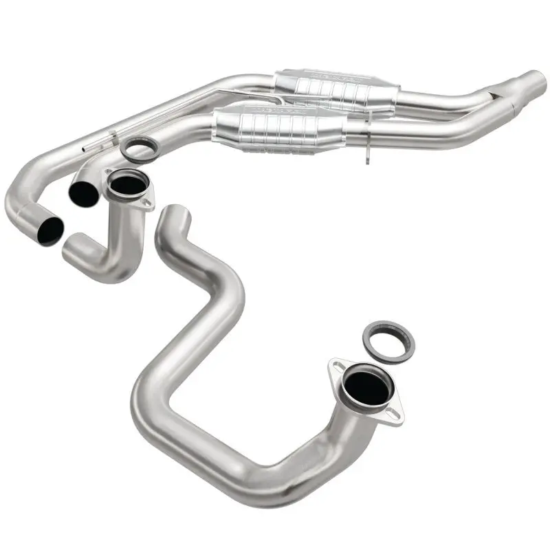 Magnaflow Dual-Exit Catalytic Converter Replacement For Select 1989–1992 Gm Vehicles (2.5" Tubing) 2