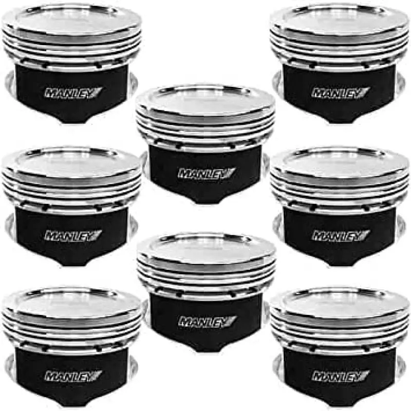 Manley Platinum Series Forged Pistons For Chevy Ls Engines – 4.070" Bore, 1.304" Compression Distance, -18Cc Dish 1
