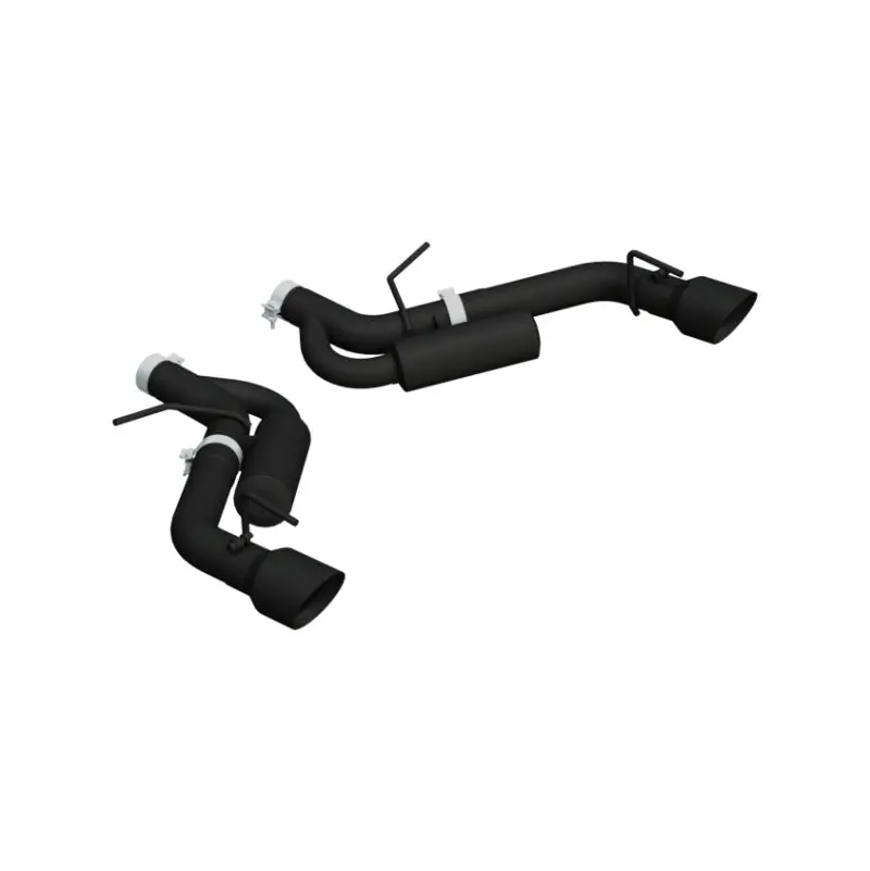 Mbrp Dual Rear-Exit Axle-Back Exhaust For 2016–2019 Camaro Ss – 4.5" Black Tips (Non-Npp) 1