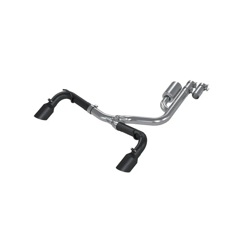 Mbrp Resonator-Back Dual Exhaust System For 2021+ Ford Bronco Sport – 2.5" Diameter, Black Finish (1.5L/2.0L Ecoboost) 1