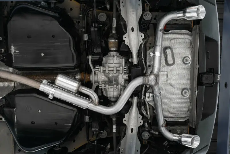 Mbrp Resonator-Back Dual Exhaust System For 2021+ Ford Bronco Sport – 2.5" Diameter, Black Finish (1.5L/2.0L Ecoboost) 2