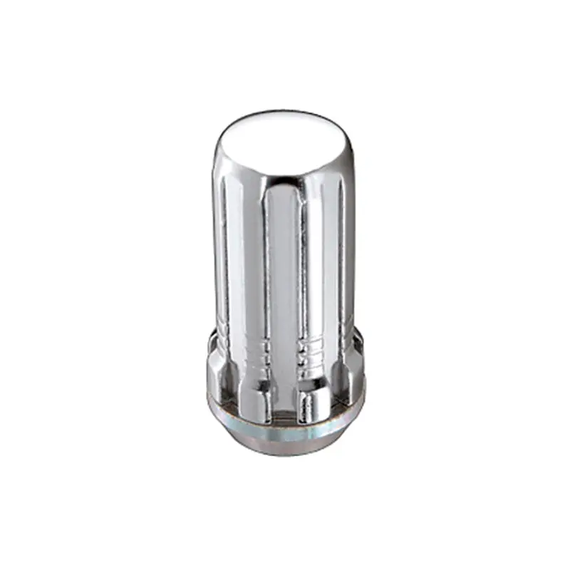 Mcgard Chrome Spline-Drive Lug Nuts – Cone Seat, 1/2"-20, 1.6" Length (4-Pack, Tool Required) 1