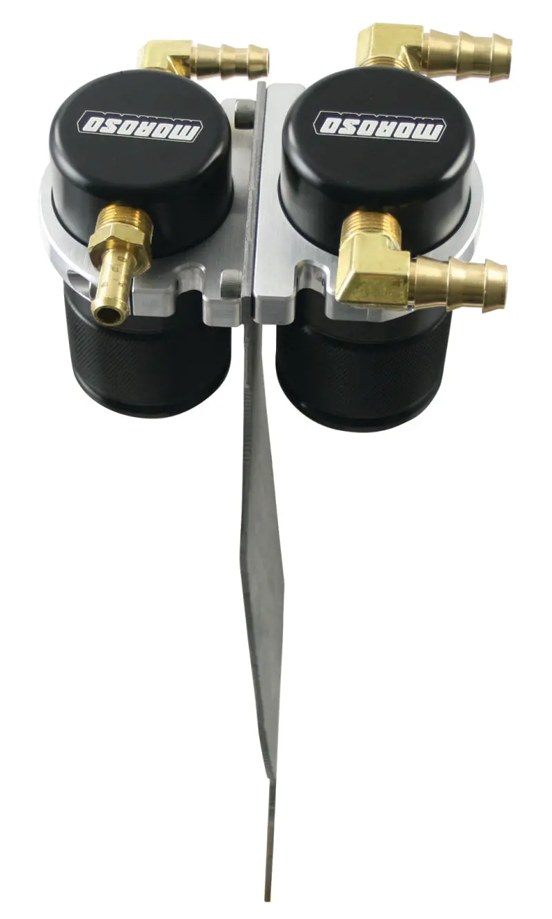 Moroso Billet Aluminum Air/Oil Separator Catch Can – Compact Design For 2005–2011 Lotus Elise & Exige 1