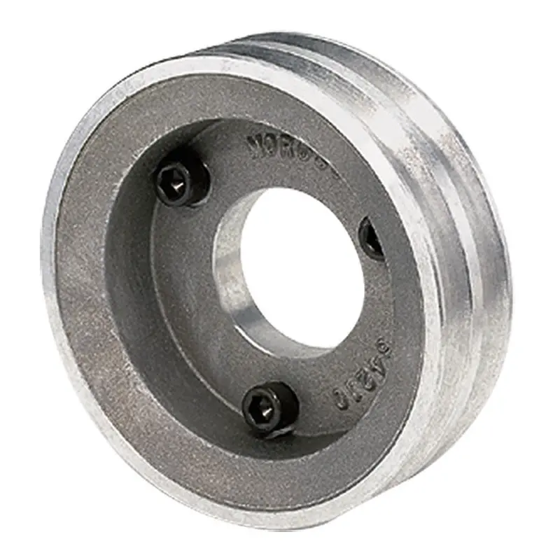 Moroso Double-Groove Crankshaft Pulley – Cast Aluminum, For Chevrolet Big Block 396–454 Engines With Short Water Pump 1