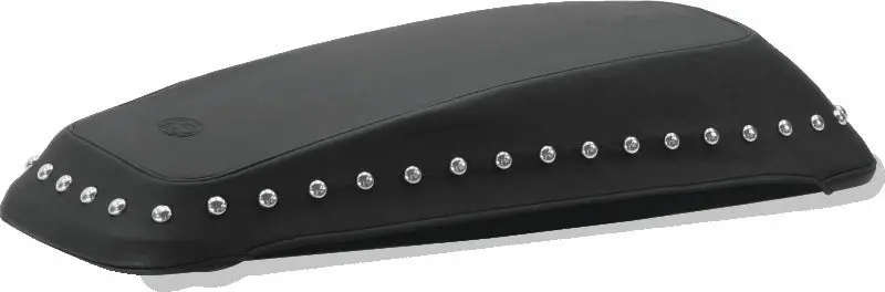Mustang Harley-Davidson Fl Touring Saddlebag Lid Covers With Stud Accents – Black, Fits 2008–2021 Models 1