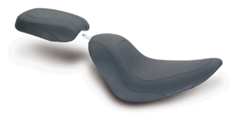 Mustang Harley-Davidson Softail Tripper Passenger Seat – Wide 200Mm Design, Black Vinyl, Fits 2006–2017 Models 1