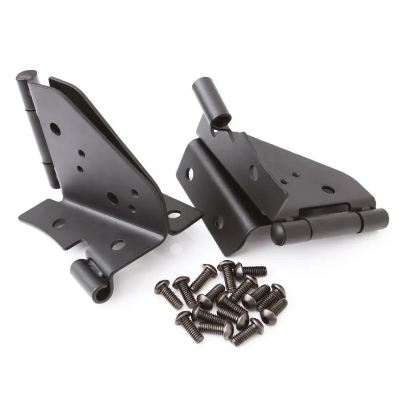 Rampage 1978-1983 Jeep Cj5 Windshield Hinge - Black 1