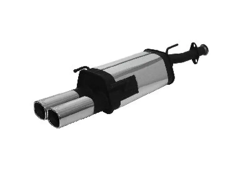 Remus Axle-Back Exhaust System – Flange-Mount For 2002 Opel Astra G Caravan (Z20Let 2.0L Turbo) 1