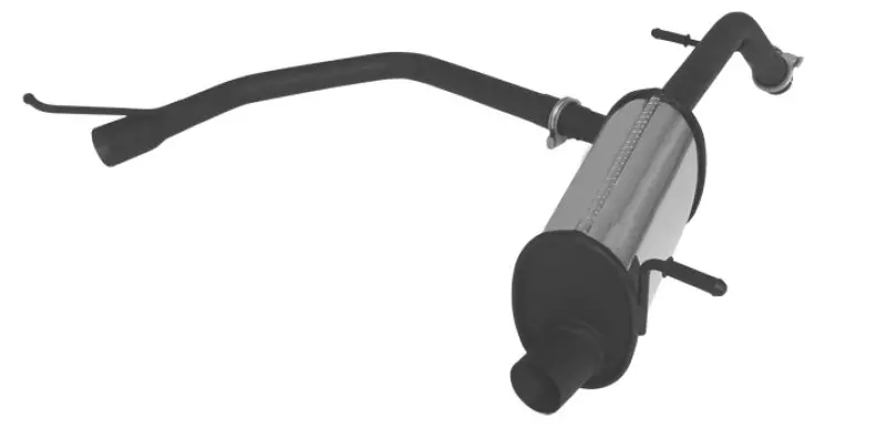 Remus Axle-Back Exhaust System For 2006 Peugeot 207 (3 & 5 Door) – 1.4L/1.6L Hdi (Tail Pipes Required) 1