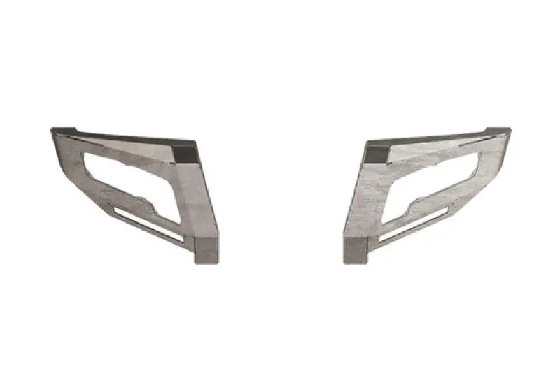 Road Armor Raw-Finish End Pods For 2015–2019 Gmc 2500 Identity Front Bumper 1