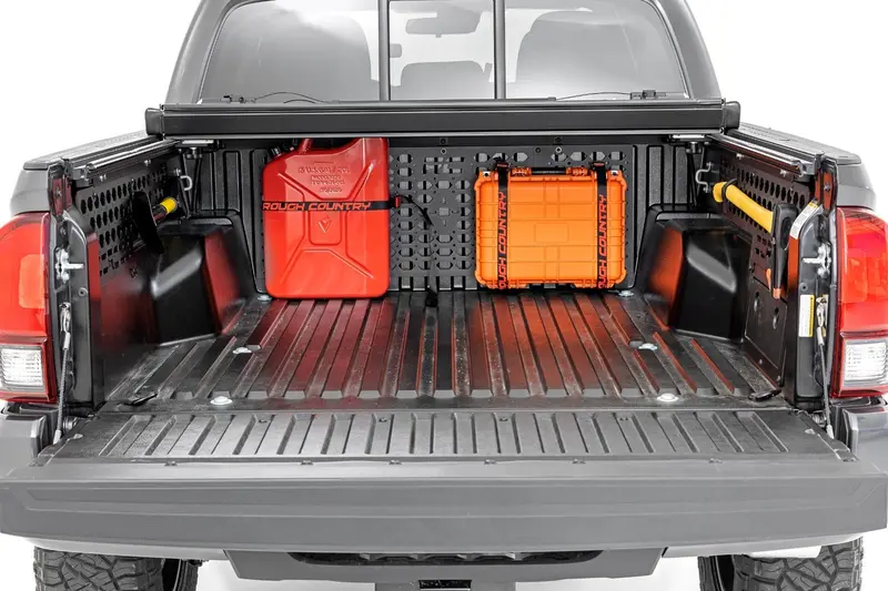 Rough Country Molle-Compatible Bed Mounting Panels For 2005–2024 Toyota Tacoma (2Wd/4Wd) 1