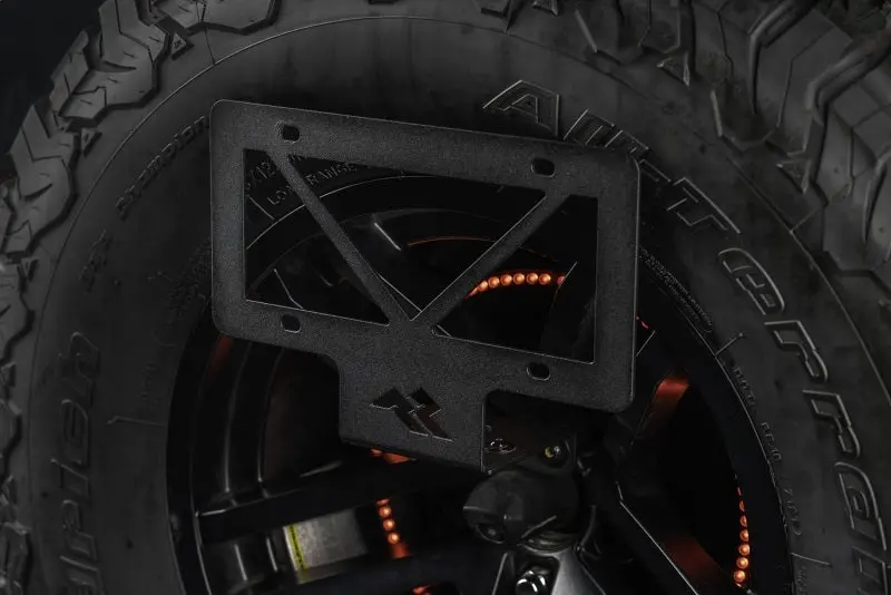 Rugged Ridge Rear License Plate Relocation Bracket For 2018–2020 Jeep Wrangler Jl 2