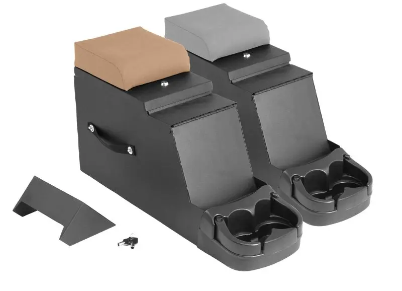 Rugged Ridge Stereo Security Console – Gray, Fits 1976–1995 Jeep Cj & Wrangler Models 2