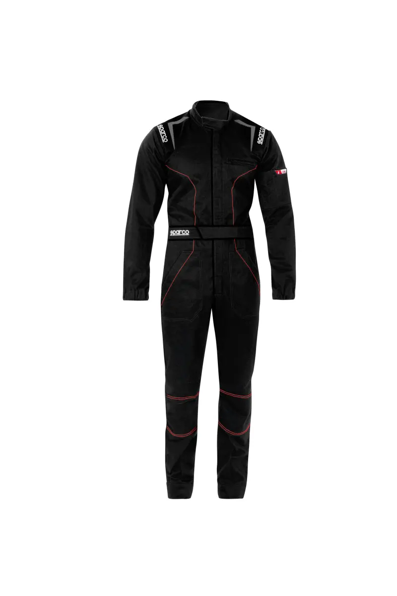 Sparco Ms4 Motorsport Racing Suit – Medium, Black 1