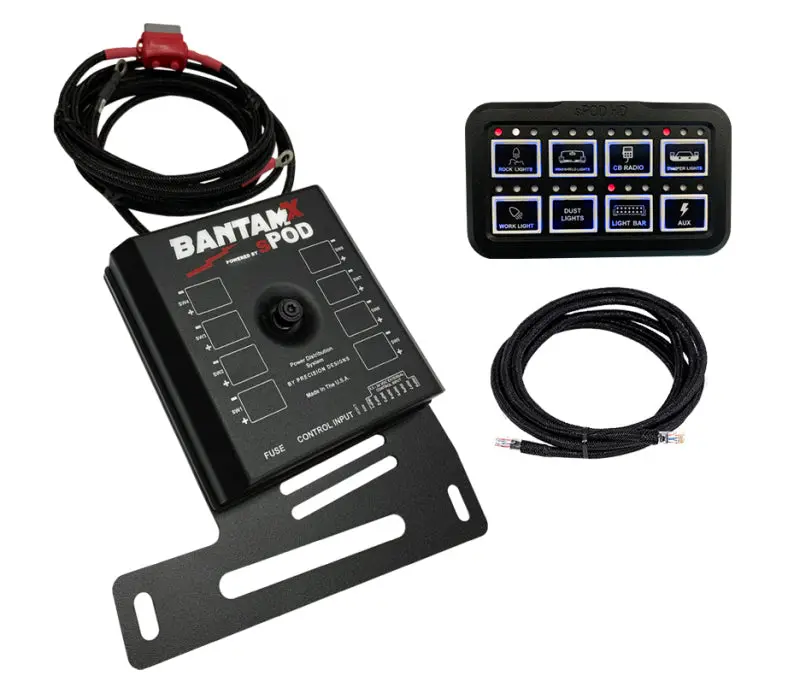 Spod Bantamx Hd Electrical Control System For 2007–2018 Jeep Wrangler Jk 1