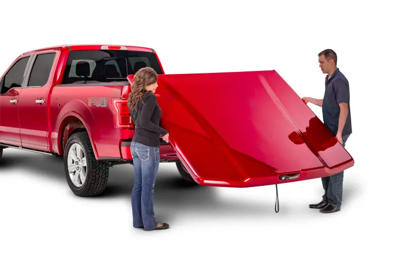 Undercover Elite Lx Carbonized Gray Bed Cover For 2021 Ford F-150 Crew Cab With 5.5-Foot Bed 1