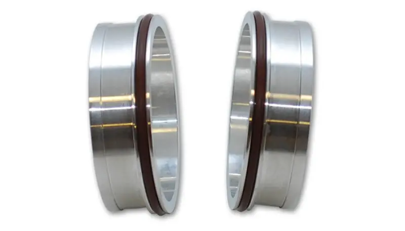 Vibrant Heavy-Duty Aluminum Weld Ferrules With O-Rings – Designed For 2″ Od Tubing (Sold In Pairs) 1