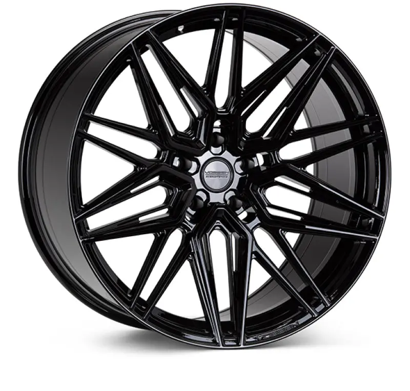 Vossen Hf-7 22X9.5 / 5X130 / Et53 / Flat Face / 71.6 - Gloss Black Wheel 1