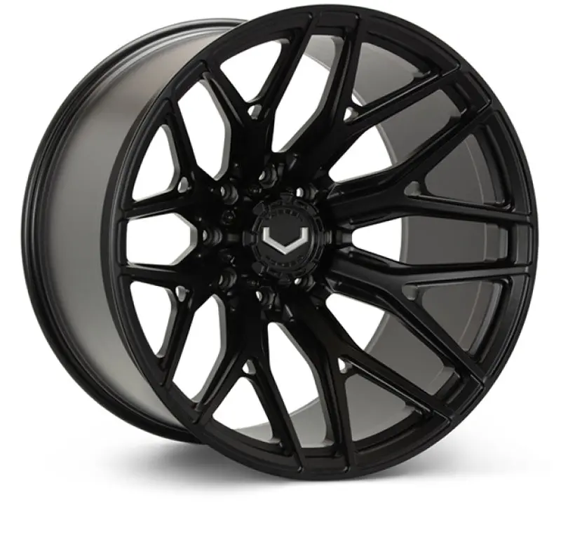 Vossen Vfx-03 24X12 - 8X180 - Et44 - Ultra Deep - 124.3 - Satin Black Wheel 1